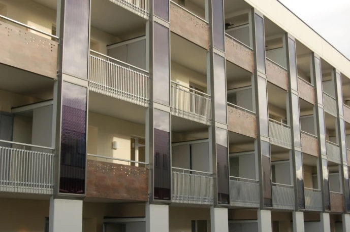 Balkonfassade