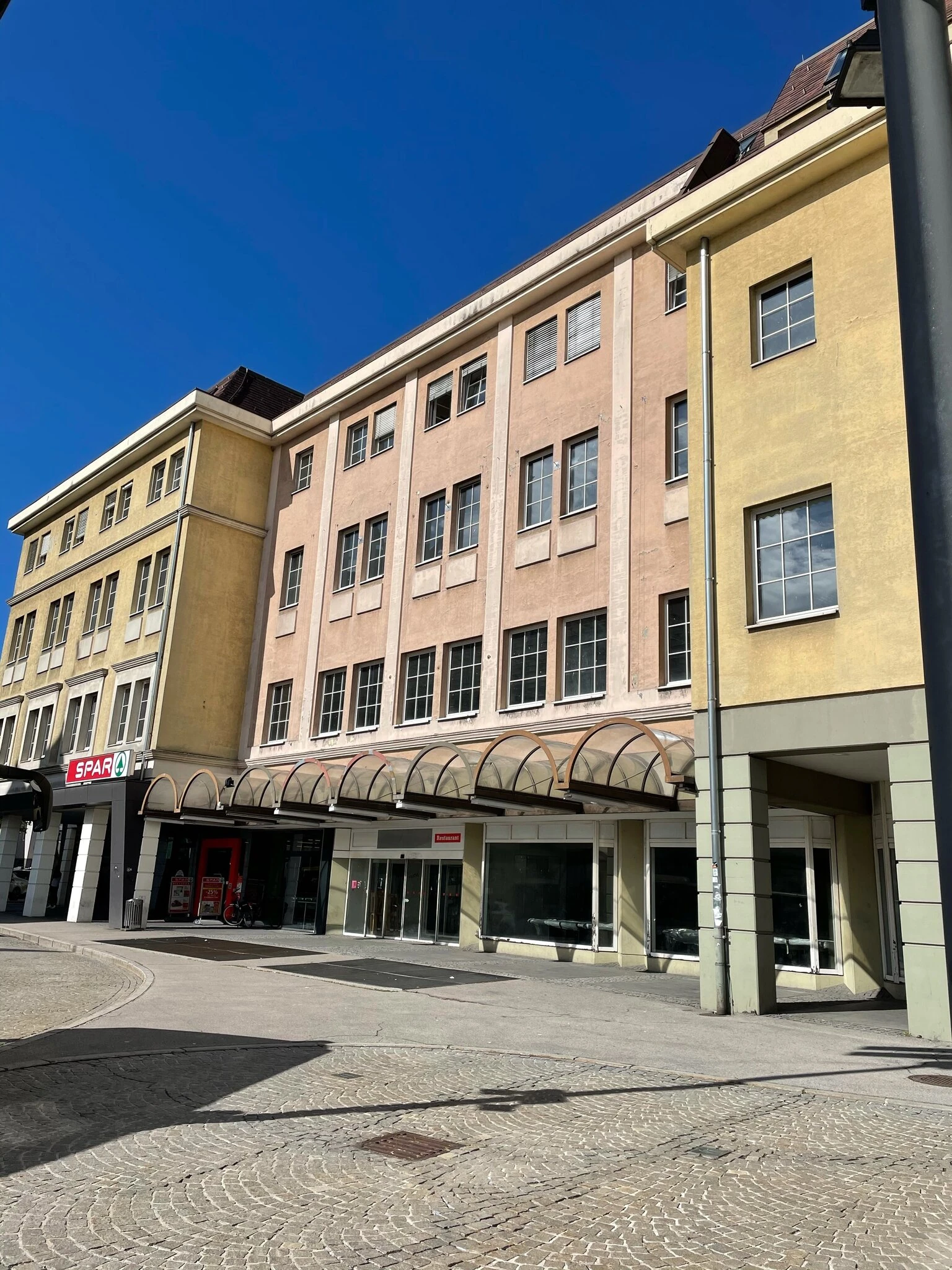 Bestandsgebäude vor dem Umbau